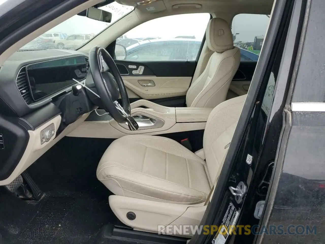 7 fotografías del automóvil dañado 4JGFB4JEXMA523656 MERCEDES-BENZ GLE-CLASS 2021