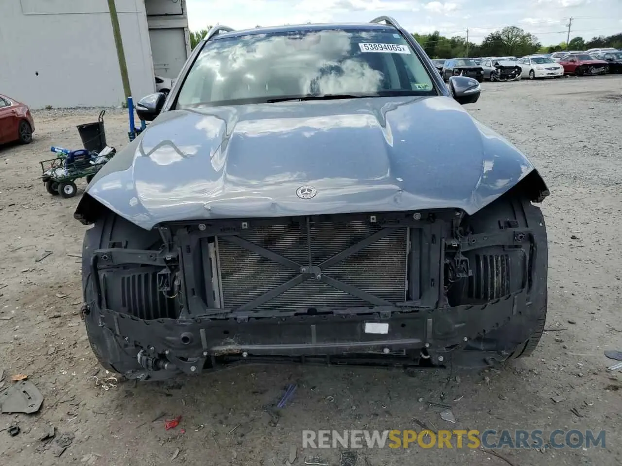 5 fotografías del automóvil dañado 4JGFB4KB0MA444260 MERCEDES-BENZ GLE-CLASS 2021