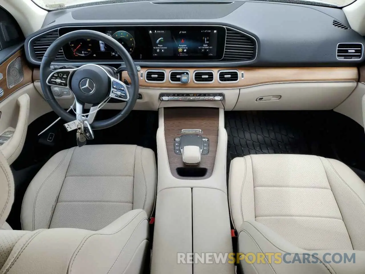 8 fotografías del automóvil dañado 4JGFB4KB0MA444260 MERCEDES-BENZ GLE-CLASS 2021
