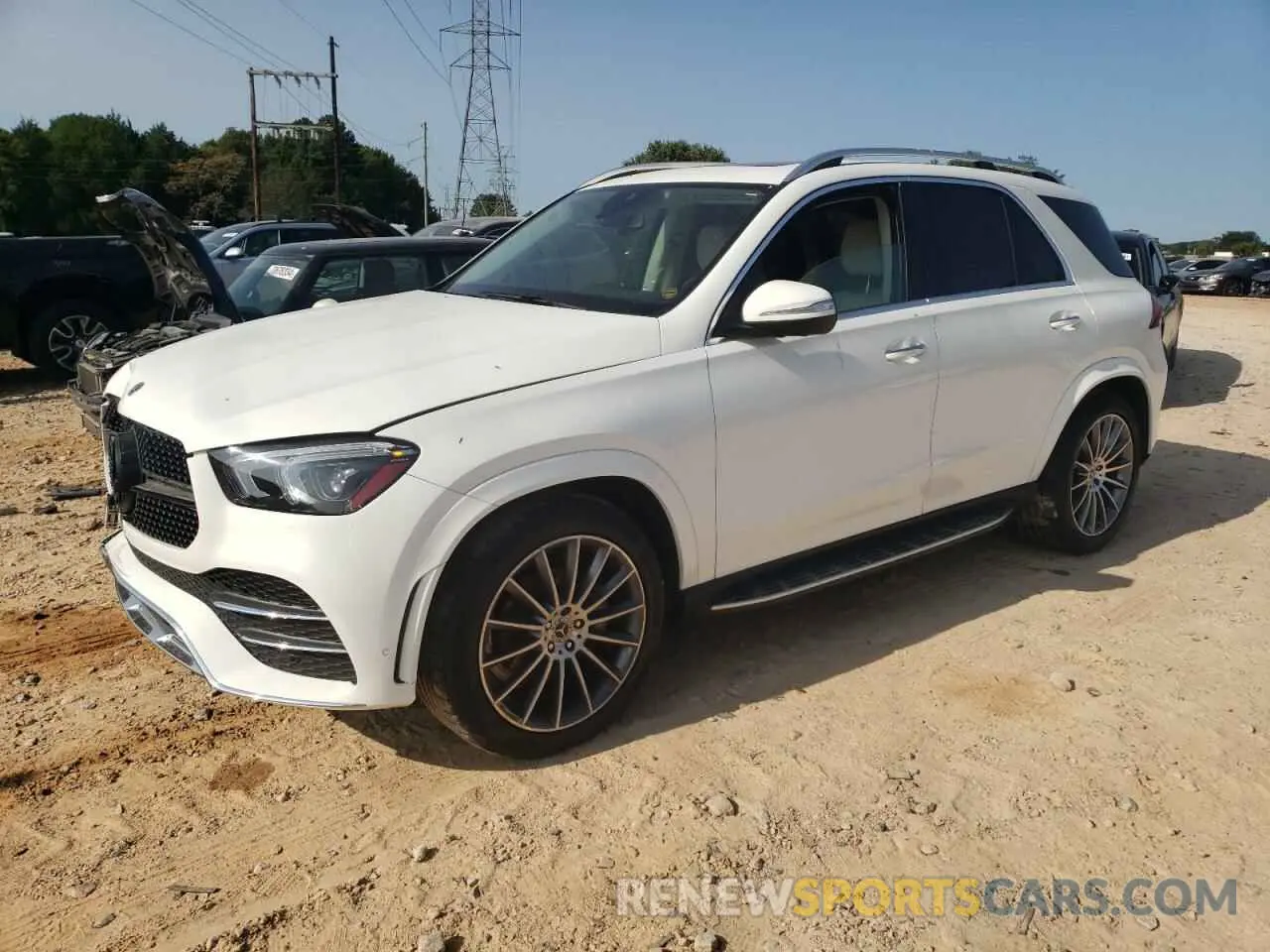 1 fotografías del automóvil dañado 4JGFB4KB1MA493824 MERCEDES-BENZ GLE-CLASS 2021