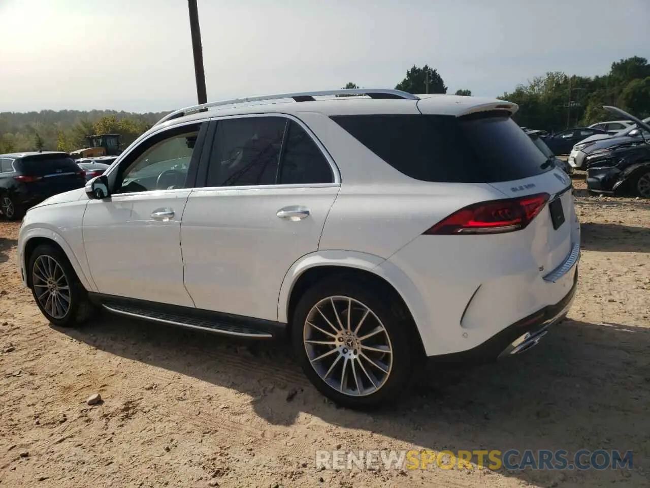 2 fotografías del automóvil dañado 4JGFB4KB1MA493824 MERCEDES-BENZ GLE-CLASS 2021