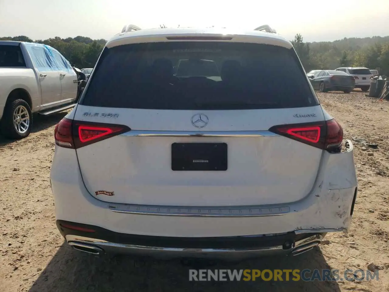 6 fotografías del automóvil dañado 4JGFB4KB1MA493824 MERCEDES-BENZ GLE-CLASS 2021