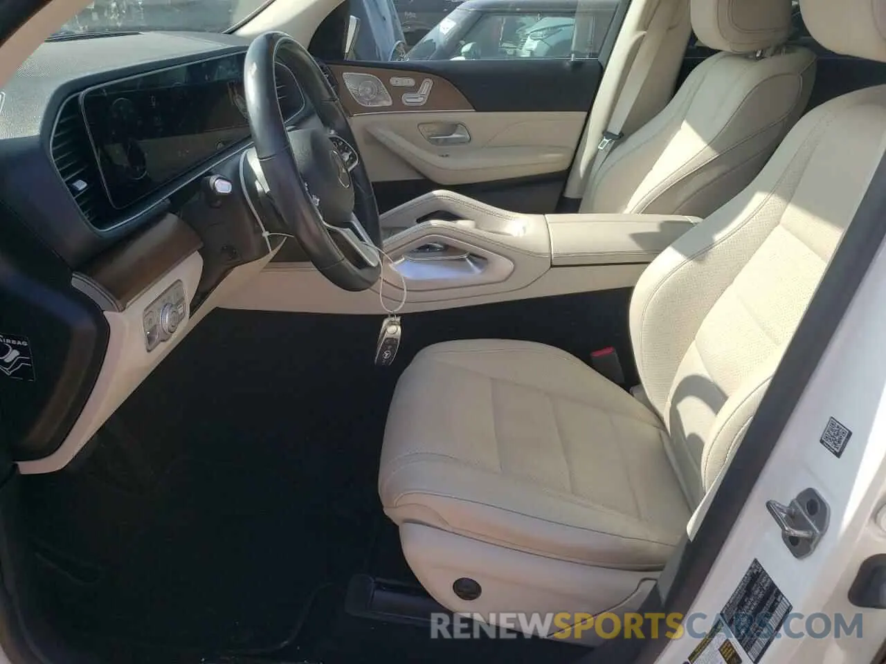 7 fotografías del automóvil dañado 4JGFB4KB1MA493824 MERCEDES-BENZ GLE-CLASS 2021