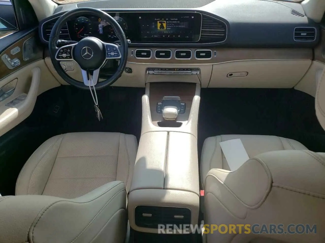 8 fotografías del automóvil dañado 4JGFB4KB1MA493824 MERCEDES-BENZ GLE-CLASS 2021