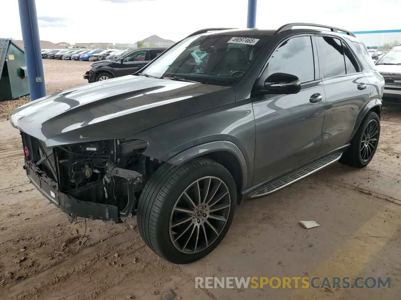 1 fotografías del automóvil dañado 4JGFB4KB3MA361714 MERCEDES-BENZ GLE-CLASS 2021