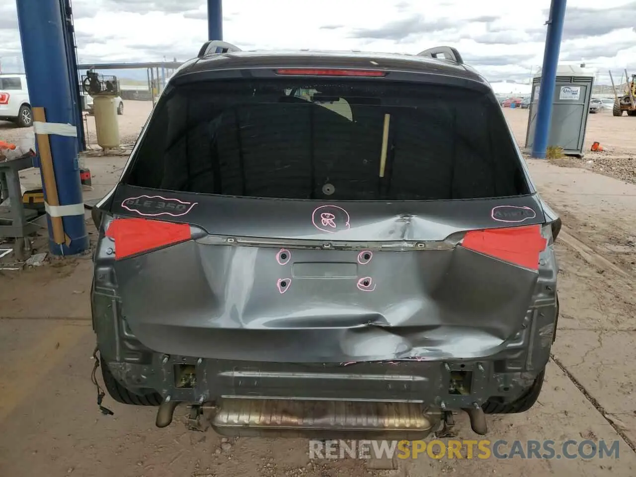 6 fotografías del automóvil dañado 4JGFB4KB3MA361714 MERCEDES-BENZ GLE-CLASS 2021