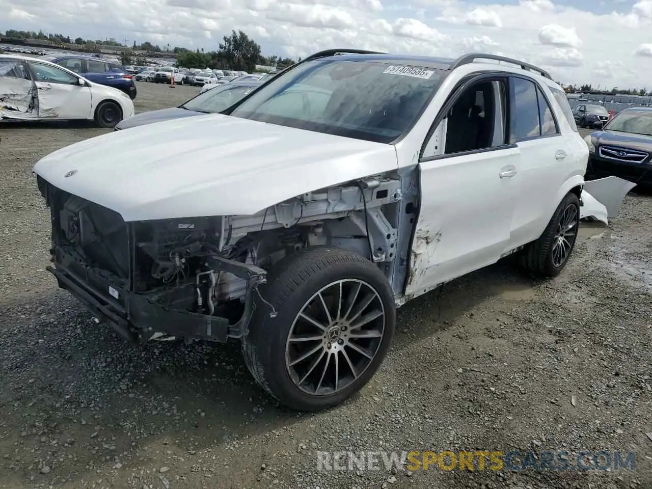 1 fotografías del automóvil dañado 4JGFB4KB5MA299832 MERCEDES-BENZ GLE-CLASS 2021