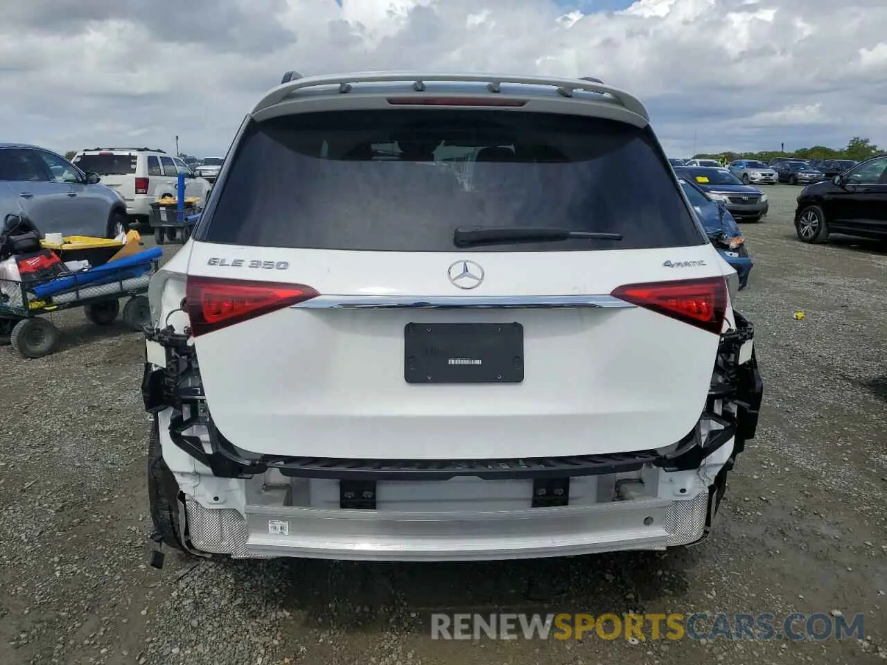 6 fotografías del automóvil dañado 4JGFB4KB5MA299832 MERCEDES-BENZ GLE-CLASS 2021