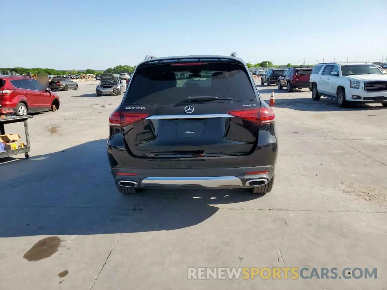 6 fotografías del automóvil dañado 4JGFB4KB5MA313874 MERCEDES-BENZ GLE-CLASS 2021
