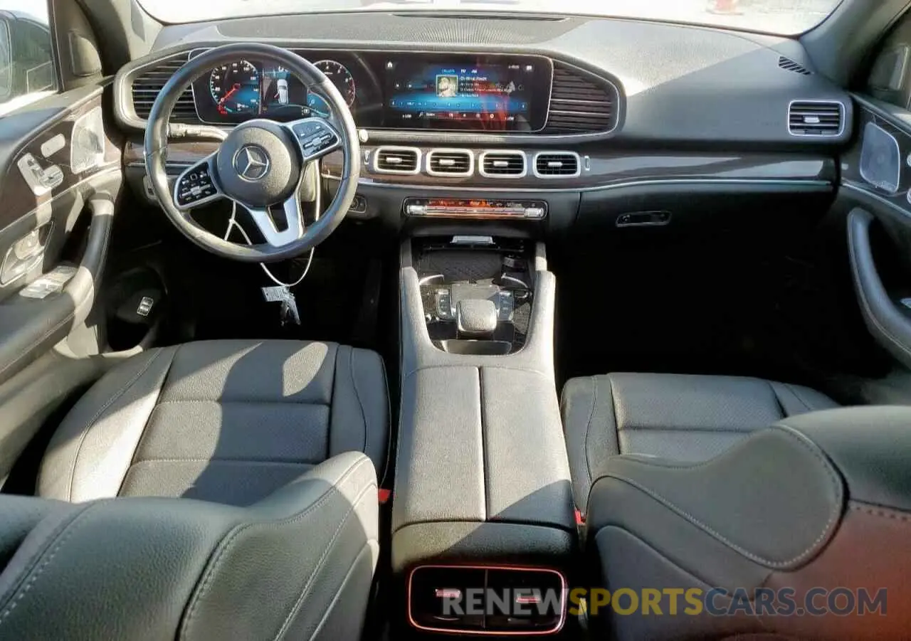 8 fotografías del automóvil dañado 4JGFB4KB5MA313874 MERCEDES-BENZ GLE-CLASS 2021