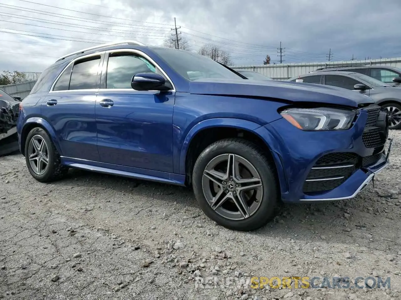 4 fotografías del automóvil dañado 4JGFB4KB5MA493695 MERCEDES-BENZ GLE-CLASS 2021