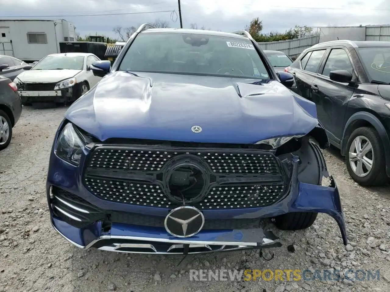 5 fotografías del automóvil dañado 4JGFB4KB5MA493695 MERCEDES-BENZ GLE-CLASS 2021
