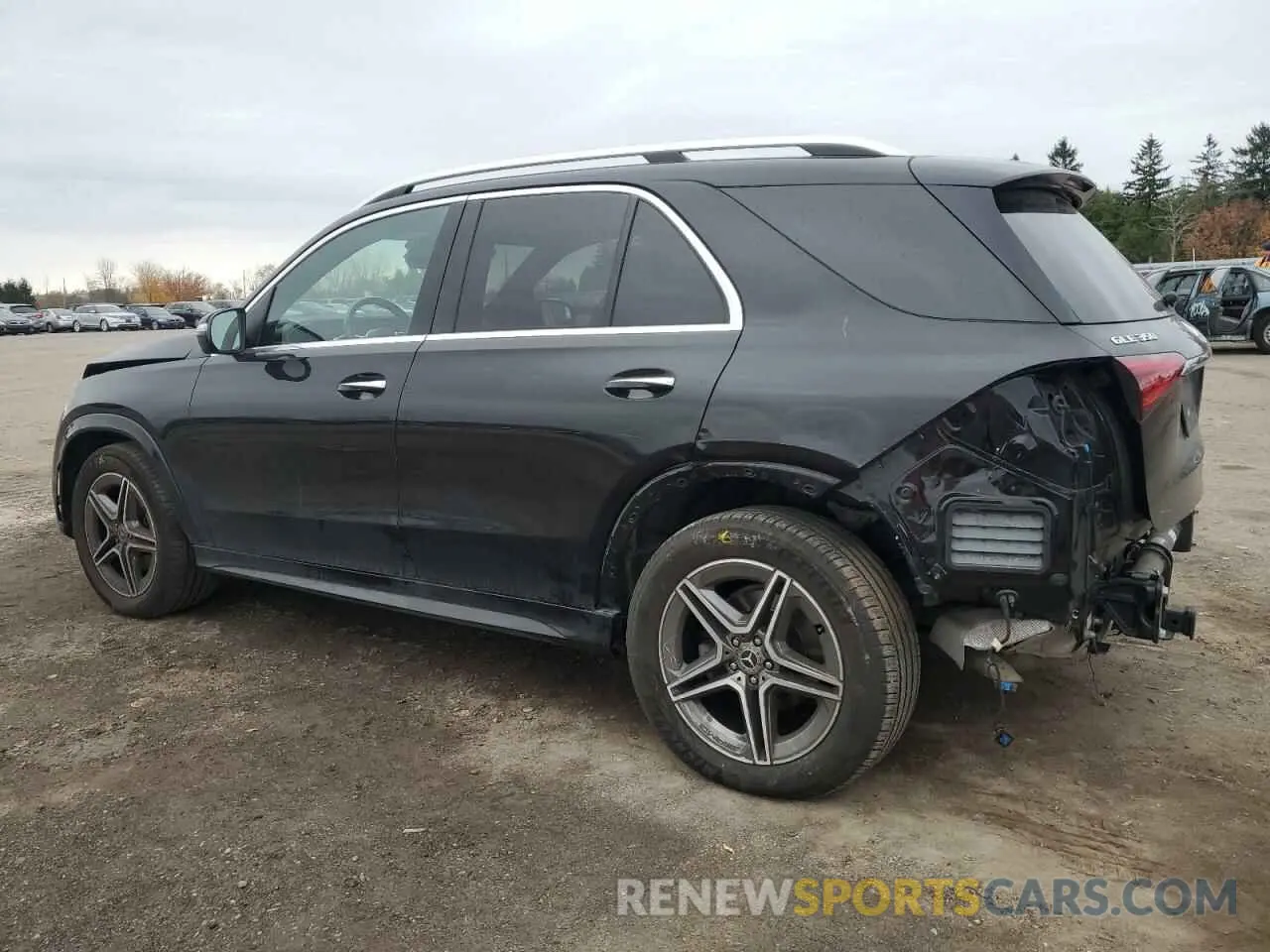 2 fotografías del automóvil dañado 4JGFB4KB6MA421971 MERCEDES-BENZ GLE-CLASS 2021