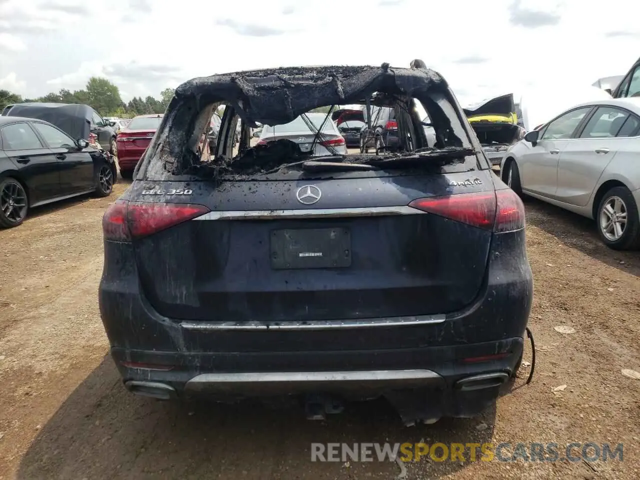 6 fotografías del automóvil dañado 4JGFB4KB6MA430797 MERCEDES-BENZ GLE-CLASS 2021