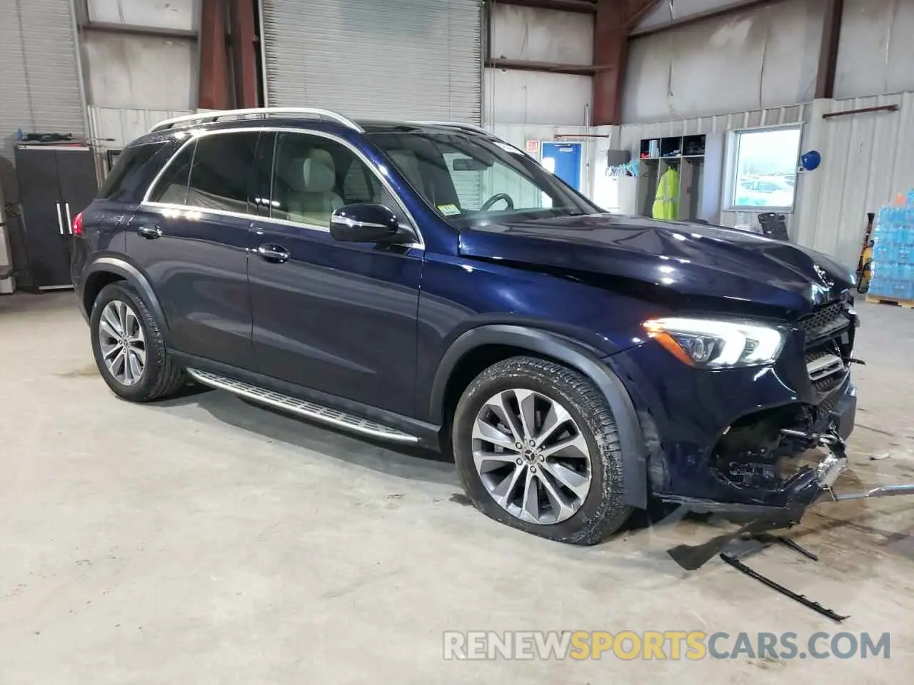 4 fotografías del automóvil dañado 4JGFB4KB6MA490787 MERCEDES-BENZ GLE-CLASS 2021