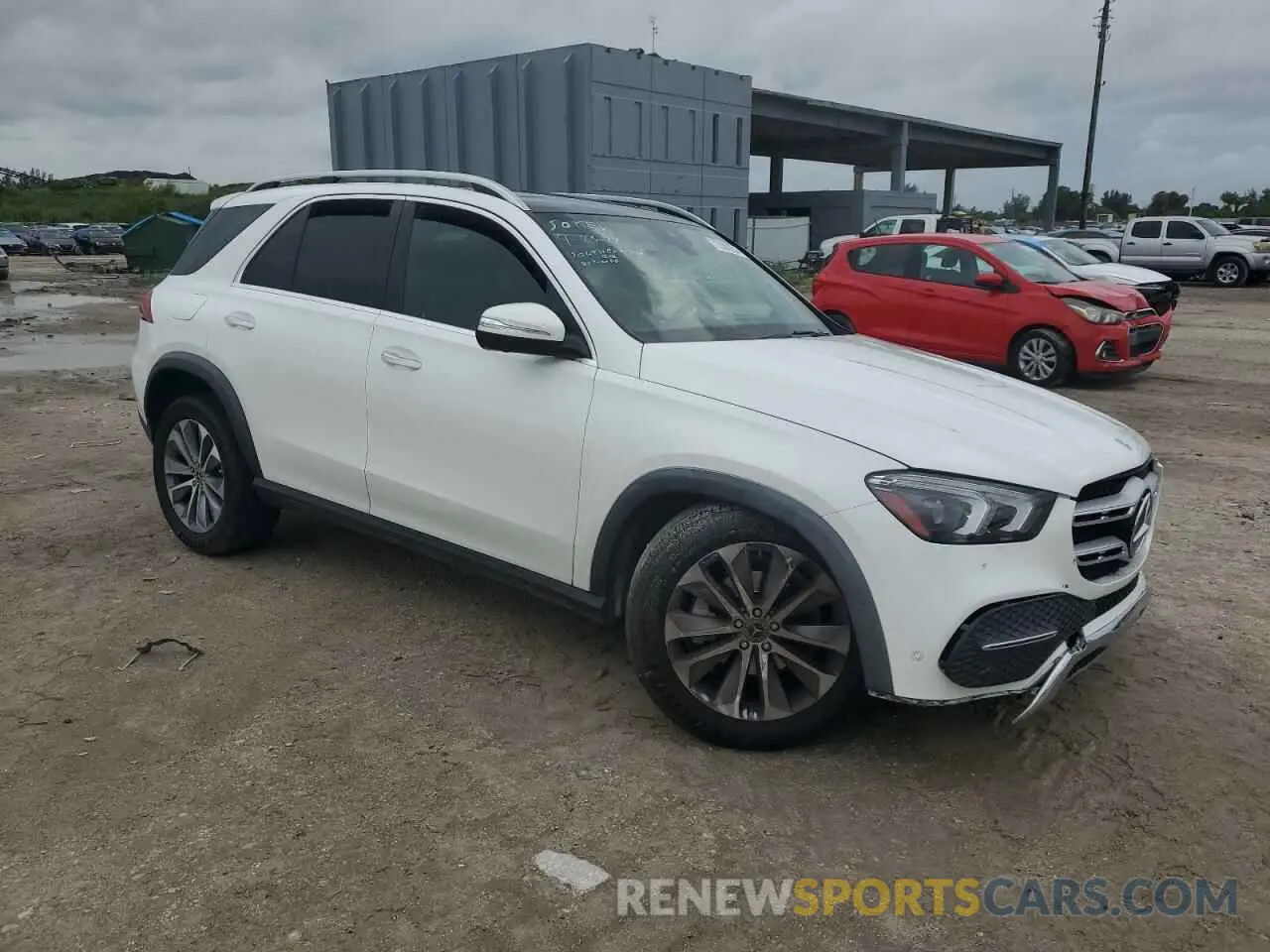 4 fotografías del automóvil dañado 4JGFB4KB6MA494046 MERCEDES-BENZ GLE-CLASS 2021