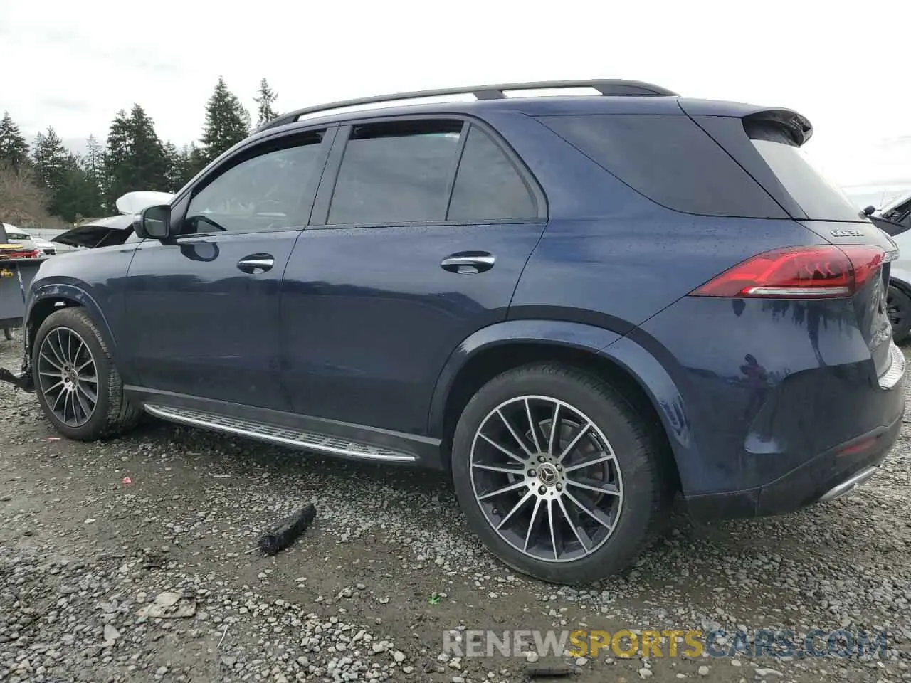 2 fotografías del automóvil dañado 4JGFB4KB8MA378508 MERCEDES-BENZ GLE-CLASS 2021