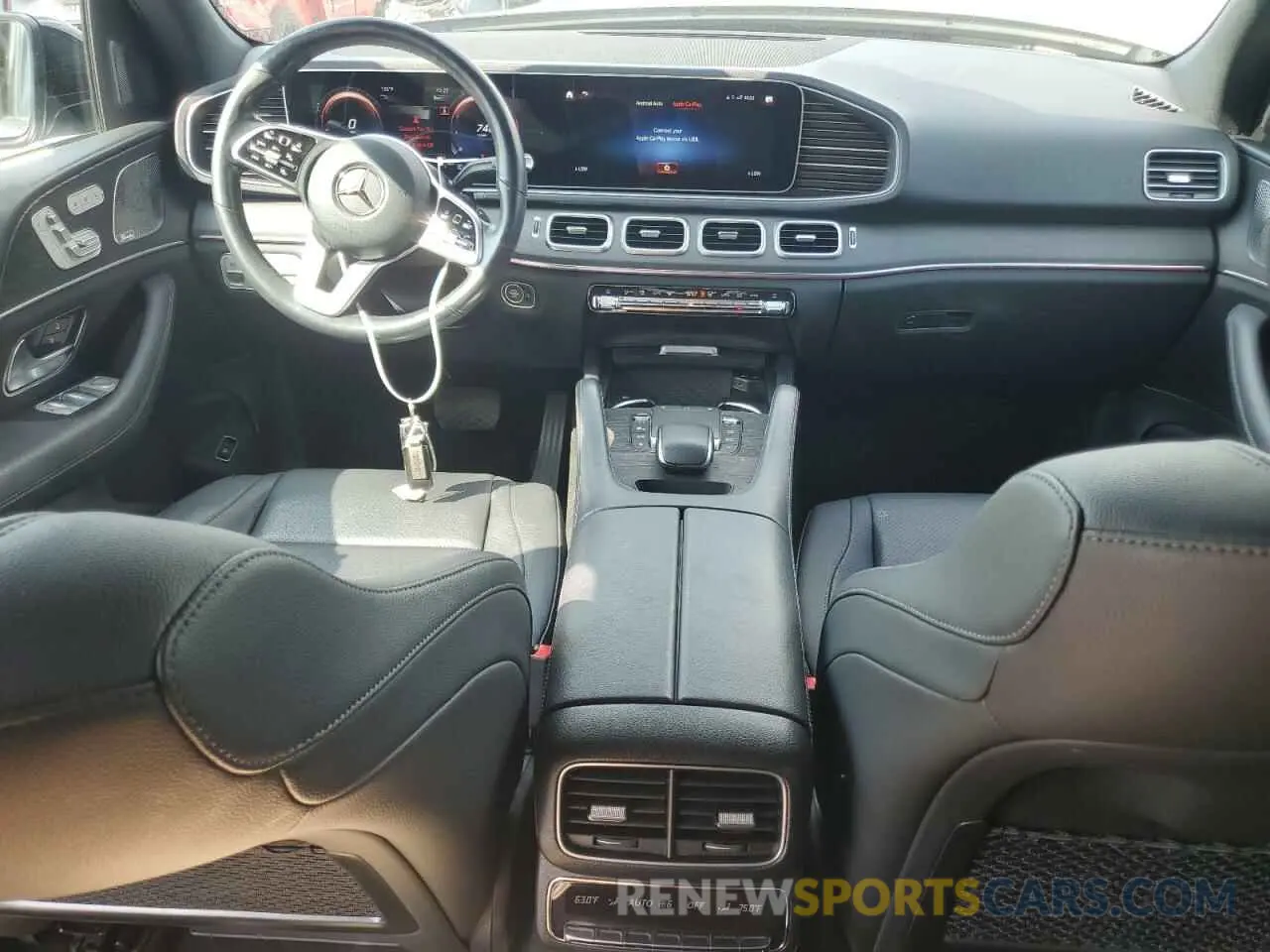 8 fotografías del automóvil dañado 4JGFB4KB8MA405674 MERCEDES-BENZ GLE-CLASS 2021