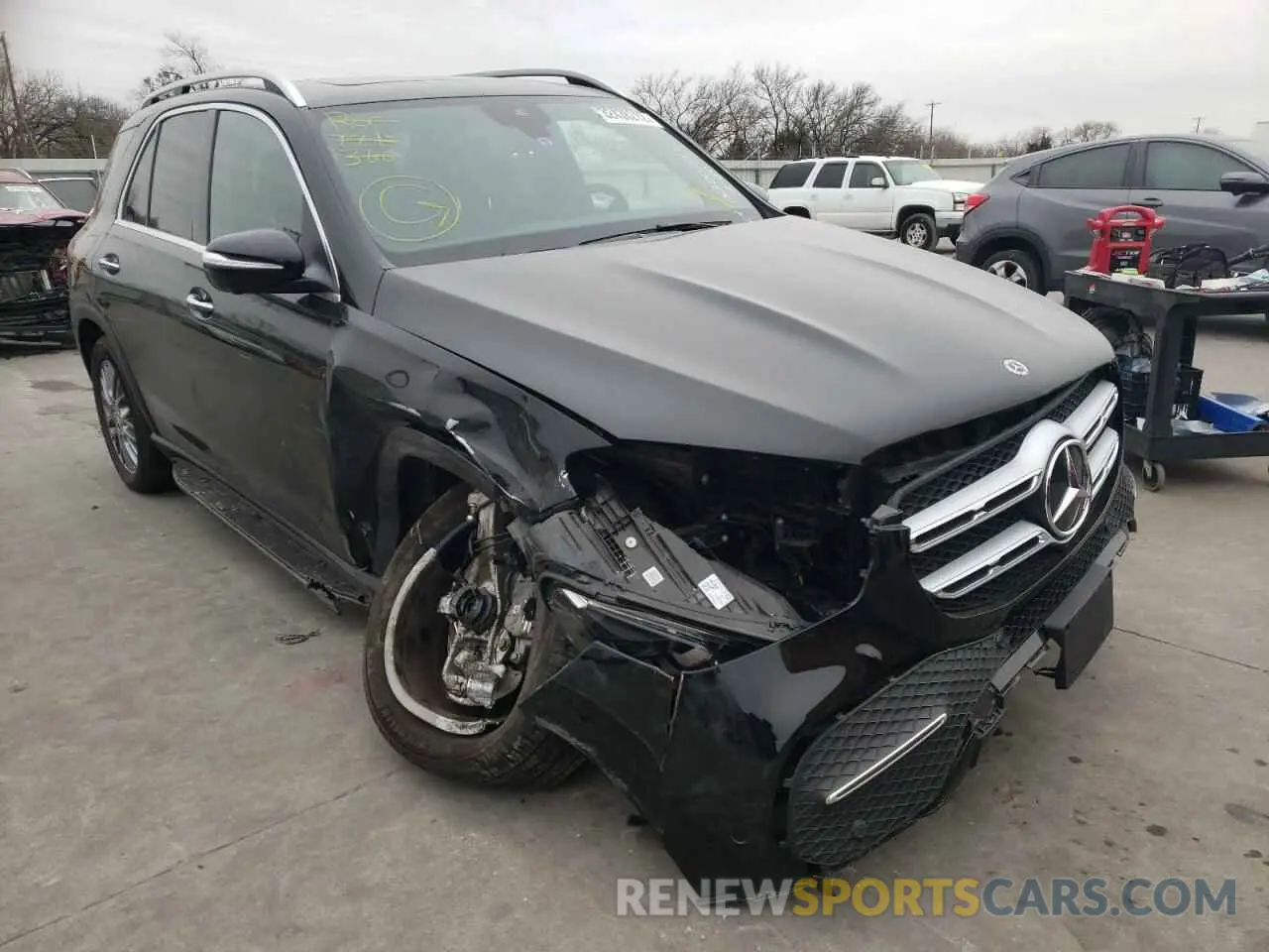 1 fotografías del automóvil dañado 4JGFB4KB9MA373723 MERCEDES-BENZ GLE-CLASS 2021