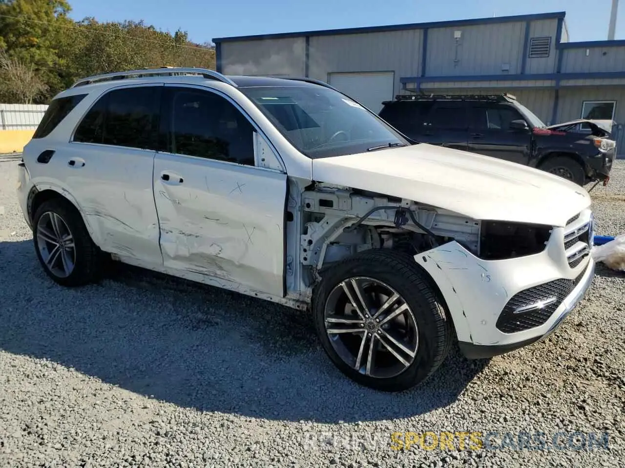 4 fotografías del automóvil dañado 4JGFB4KBXMA557956 MERCEDES-BENZ GLE-CLASS 2021