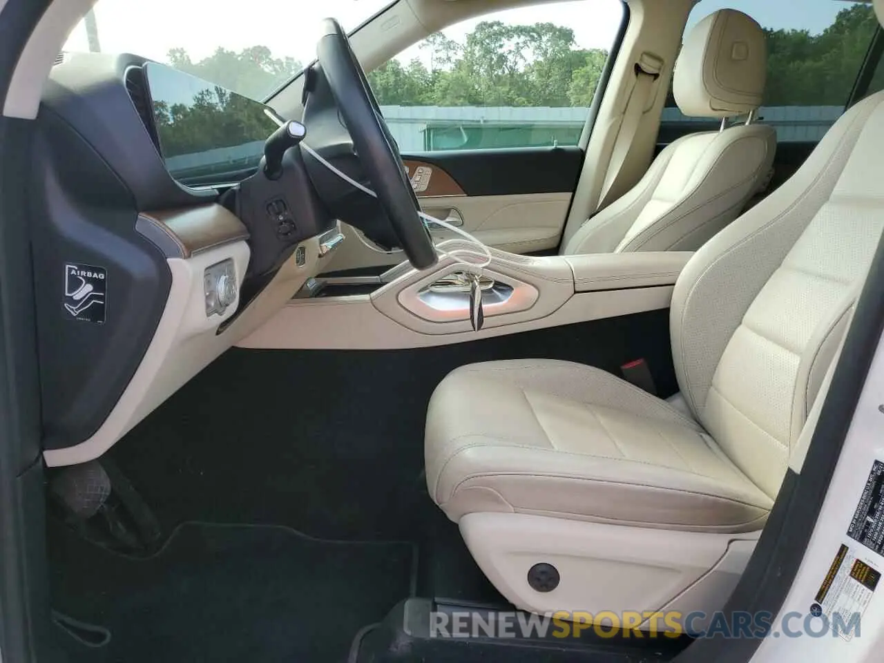 7 fotografías del automóvil dañado 4JGFB4KE4MA544579 MERCEDES-BENZ GLE-CLASS 2021