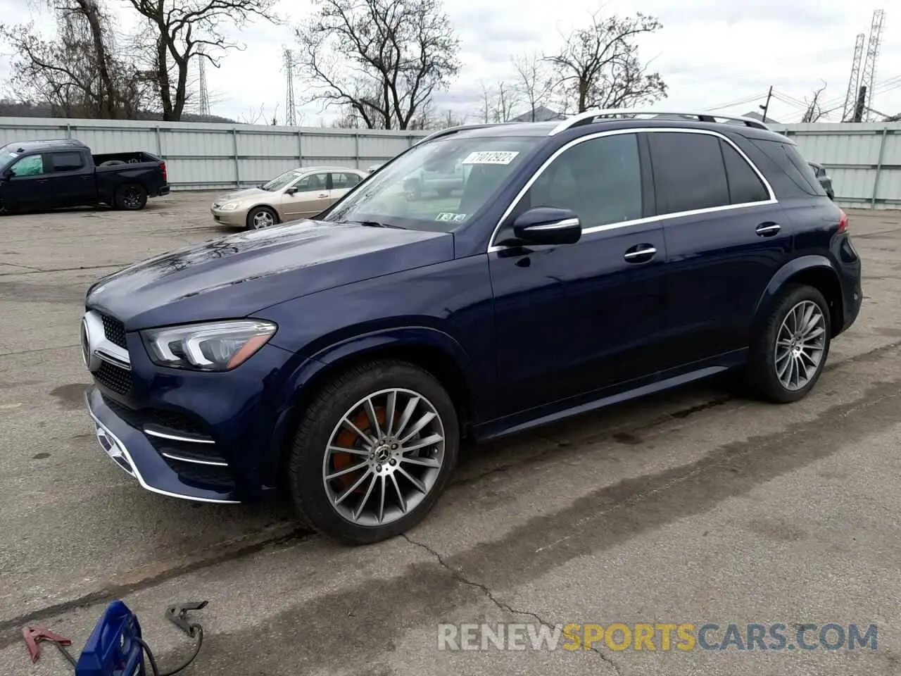 1 fotografías del automóvil dañado 4JGFB5KB2MA483230 MERCEDES-BENZ GLE-CLASS 2021