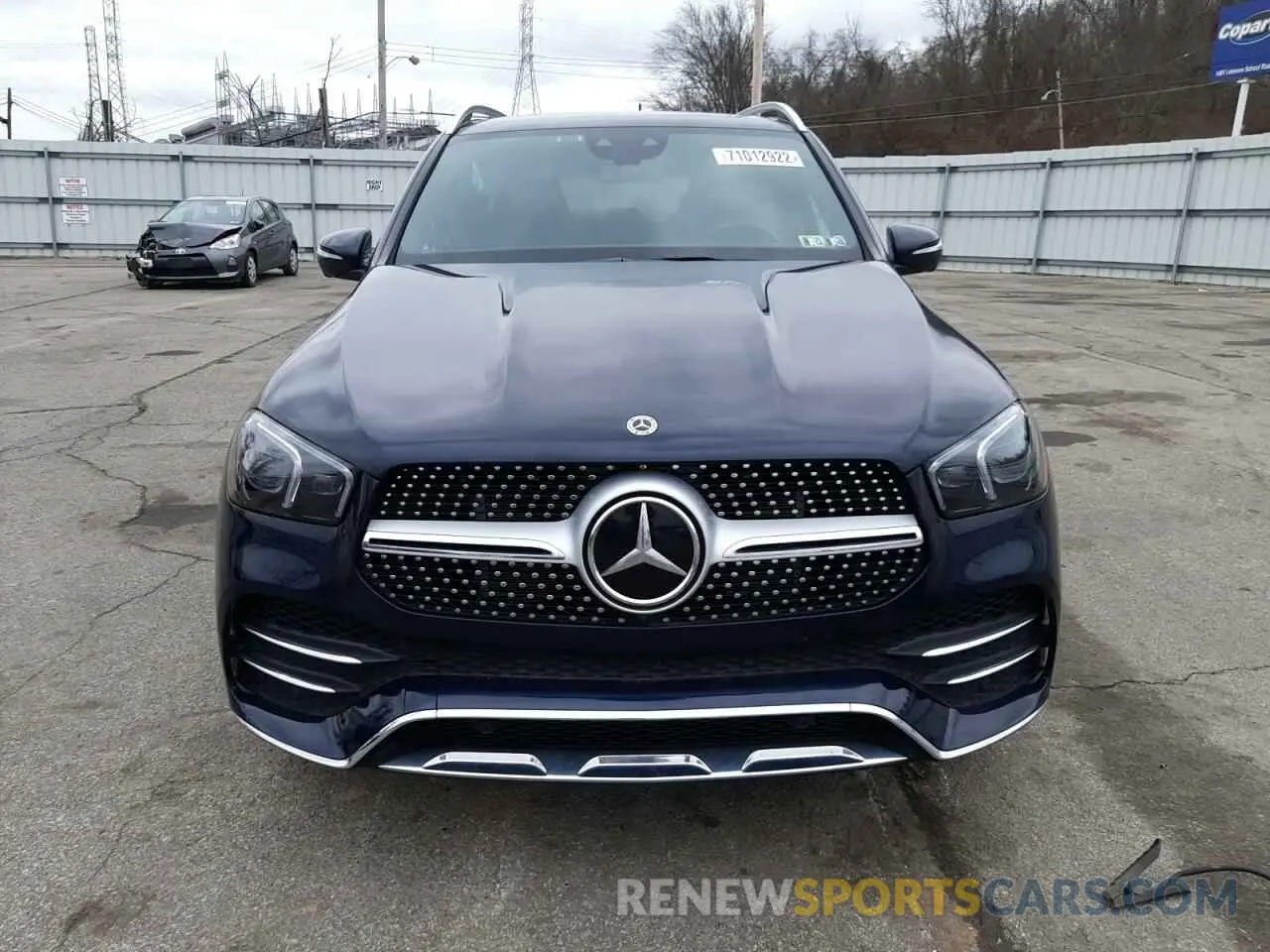 5 fotografías del automóvil dañado 4JGFB5KB2MA483230 MERCEDES-BENZ GLE-CLASS 2021