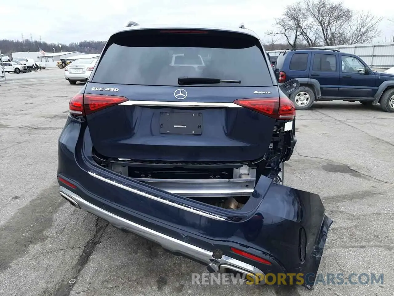 6 fotografías del automóvil dañado 4JGFB5KB2MA483230 MERCEDES-BENZ GLE-CLASS 2021