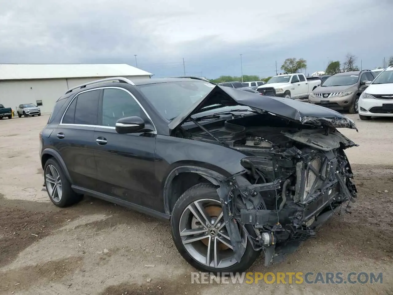 4 fotografías del automóvil dañado 4JGFB5KB4MA489157 MERCEDES-BENZ GLE-CLASS 2021