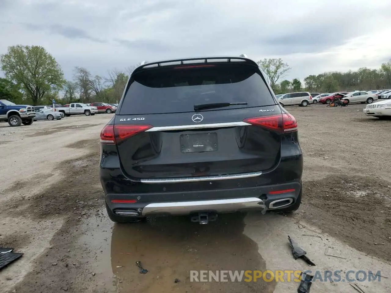 6 fotografías del automóvil dañado 4JGFB5KB4MA489157 MERCEDES-BENZ GLE-CLASS 2021