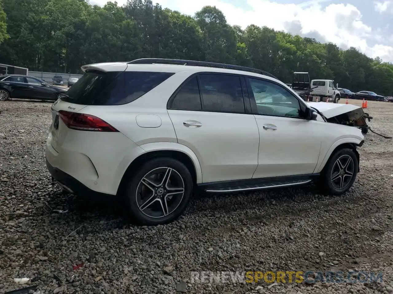 3 fotografías del automóvil dañado 4JGFB5KBXMA568476 MERCEDES-BENZ GLE-CLASS 2021