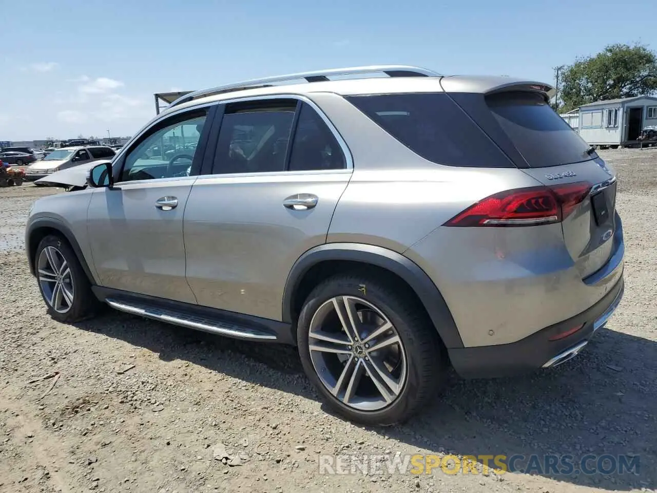 2 fotografías del automóvil dañado 4JGFB5KE3MA500840 MERCEDES-BENZ GLE-CLASS 2021