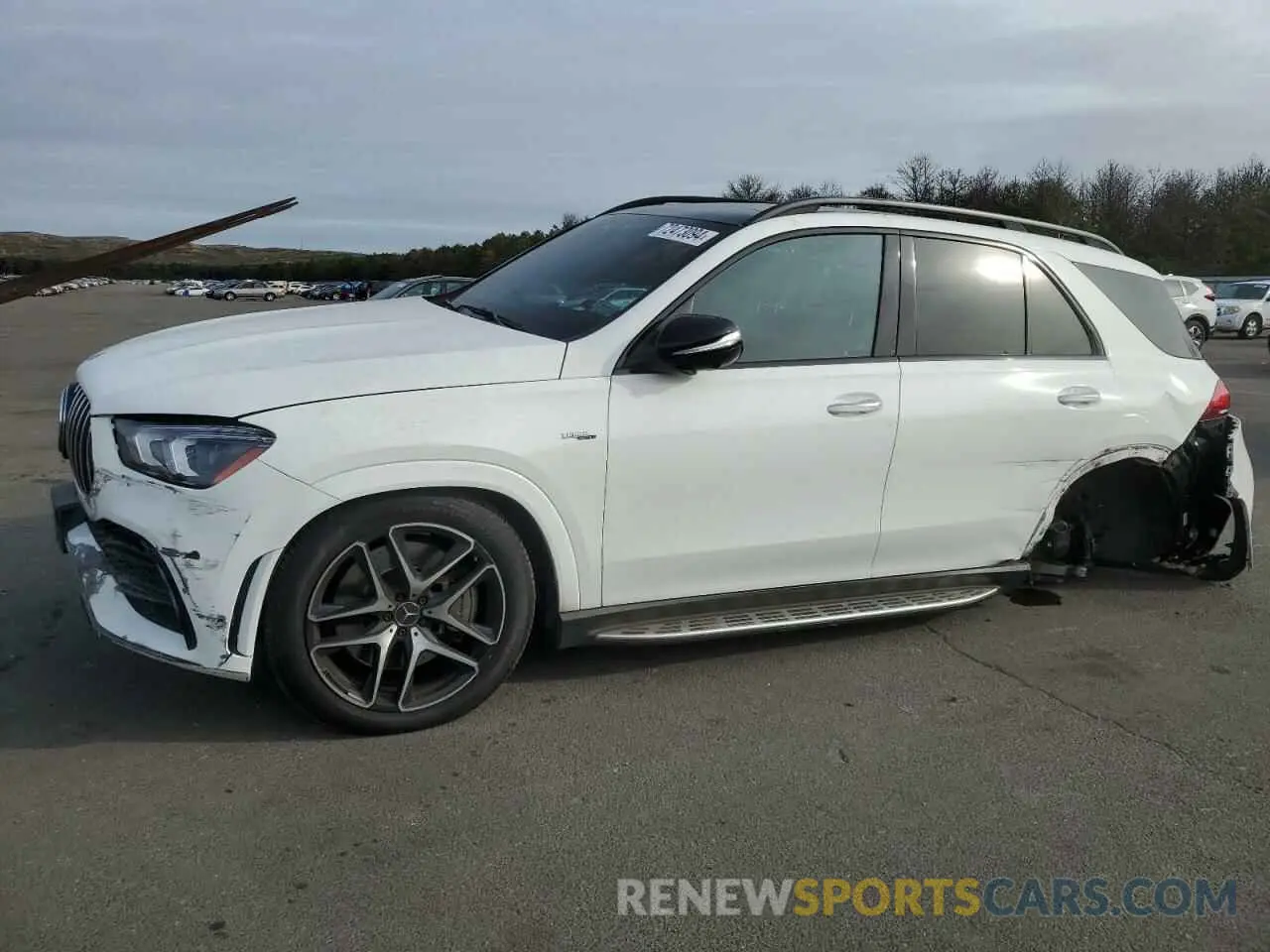 1 fotografías del automóvil dañado 4JGFB6BB0MA352562 MERCEDES-BENZ GLE-CLASS 2021