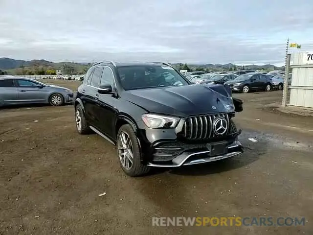 11 fotografías del automóvil dañado 4JGFB6BB1MA285888 MERCEDES-BENZ GLE-CLASS 2021