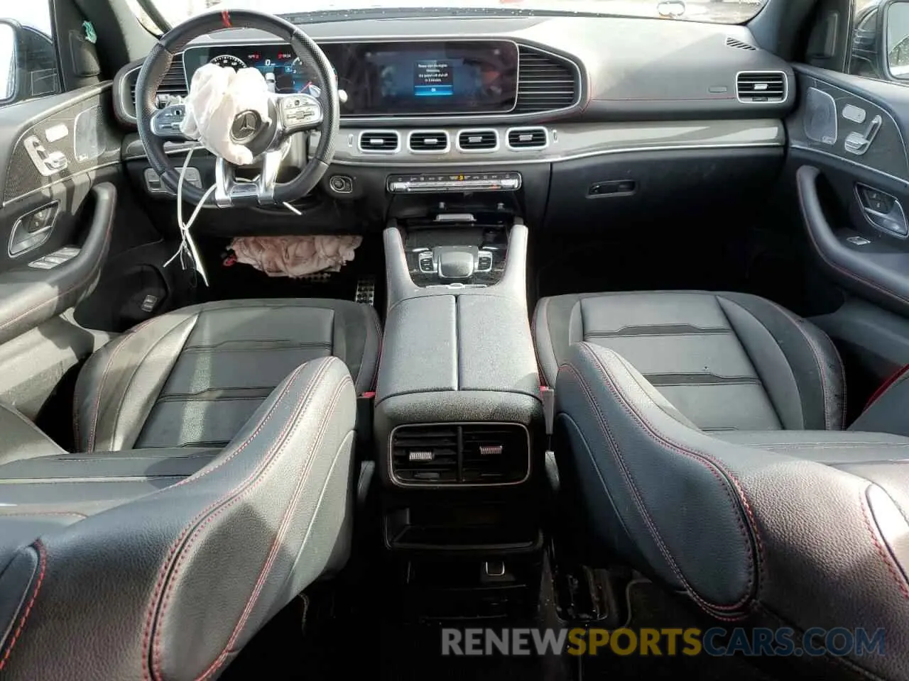 8 fotografías del automóvil dañado 4JGFB6BB1MA285888 MERCEDES-BENZ GLE-CLASS 2021