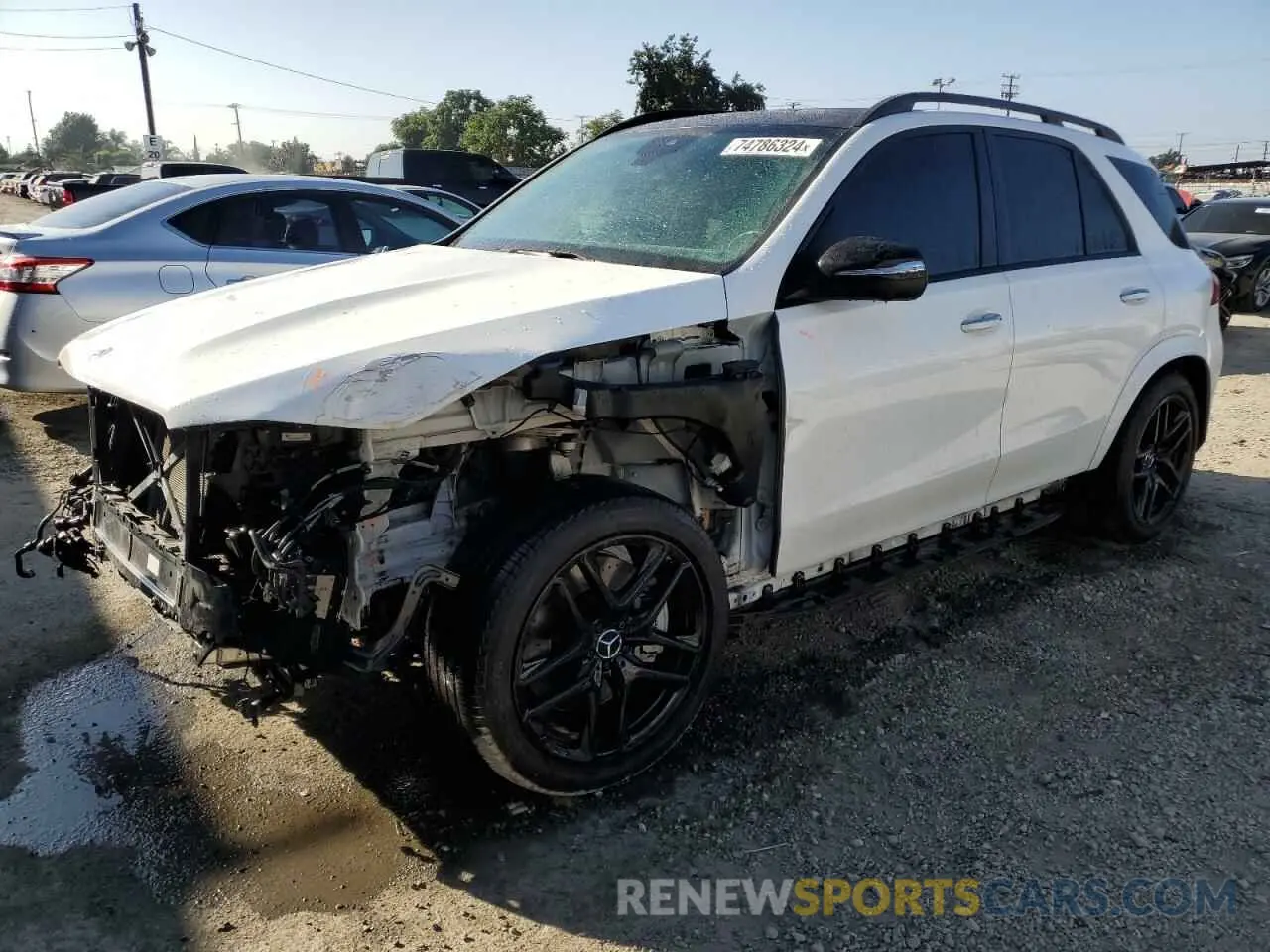 1 fotografías del automóvil dañado 4JGFB6BB2MA445048 MERCEDES-BENZ GLE-CLASS 2021