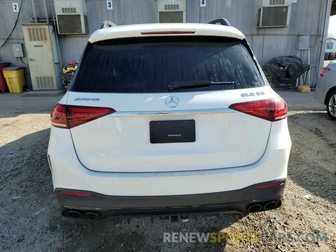6 fotografías del automóvil dañado 4JGFB6BB2MA445048 MERCEDES-BENZ GLE-CLASS 2021