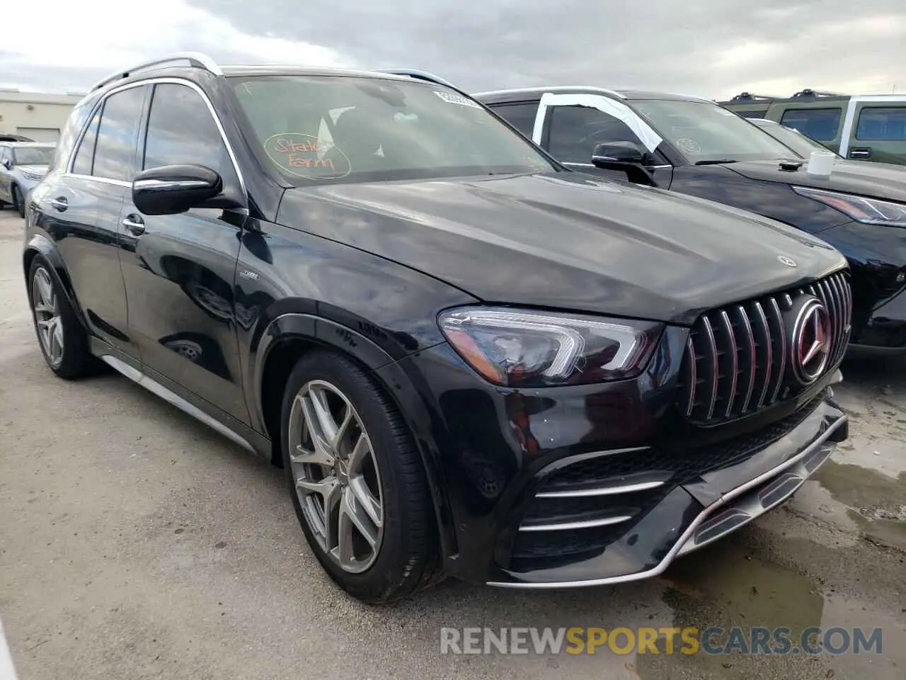 1 fotografías del automóvil dañado 4JGFB6BB5MA267331 MERCEDES-BENZ GLE-CLASS 2021