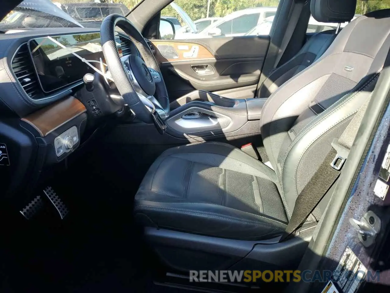 7 fotografías del automóvil dañado 4JGFB6BE8MA442827 MERCEDES-BENZ GLE-CLASS 2021