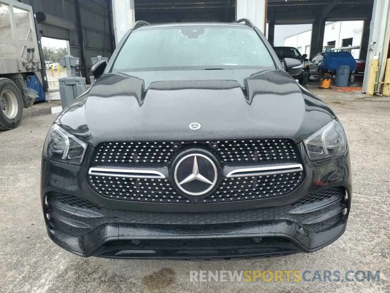 5 fotografías del automóvil dañado 4JGFB8GB8MA428825 MERCEDES-BENZ GLE-CLASS 2021