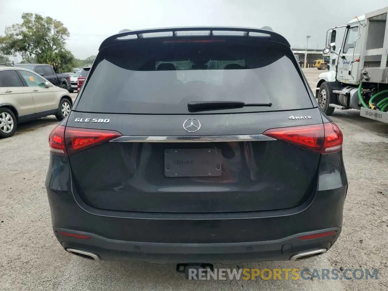 6 fotografías del automóvil dañado 4JGFB8GB8MA428825 MERCEDES-BENZ GLE-CLASS 2021