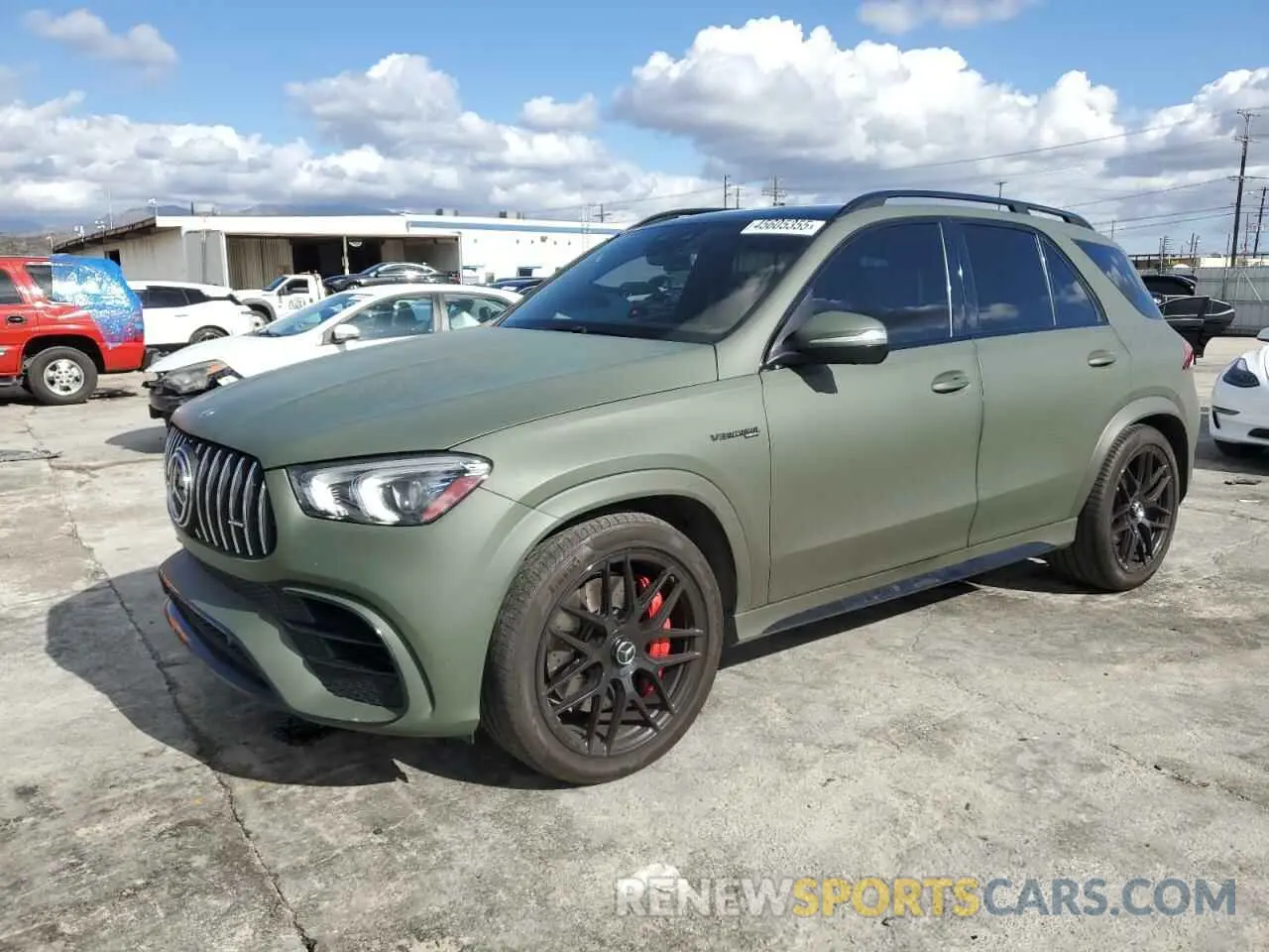 1 fotografías del automóvil dañado 4JGFB8KB5MA151803 MERCEDES-BENZ GLE-CLASS 2021