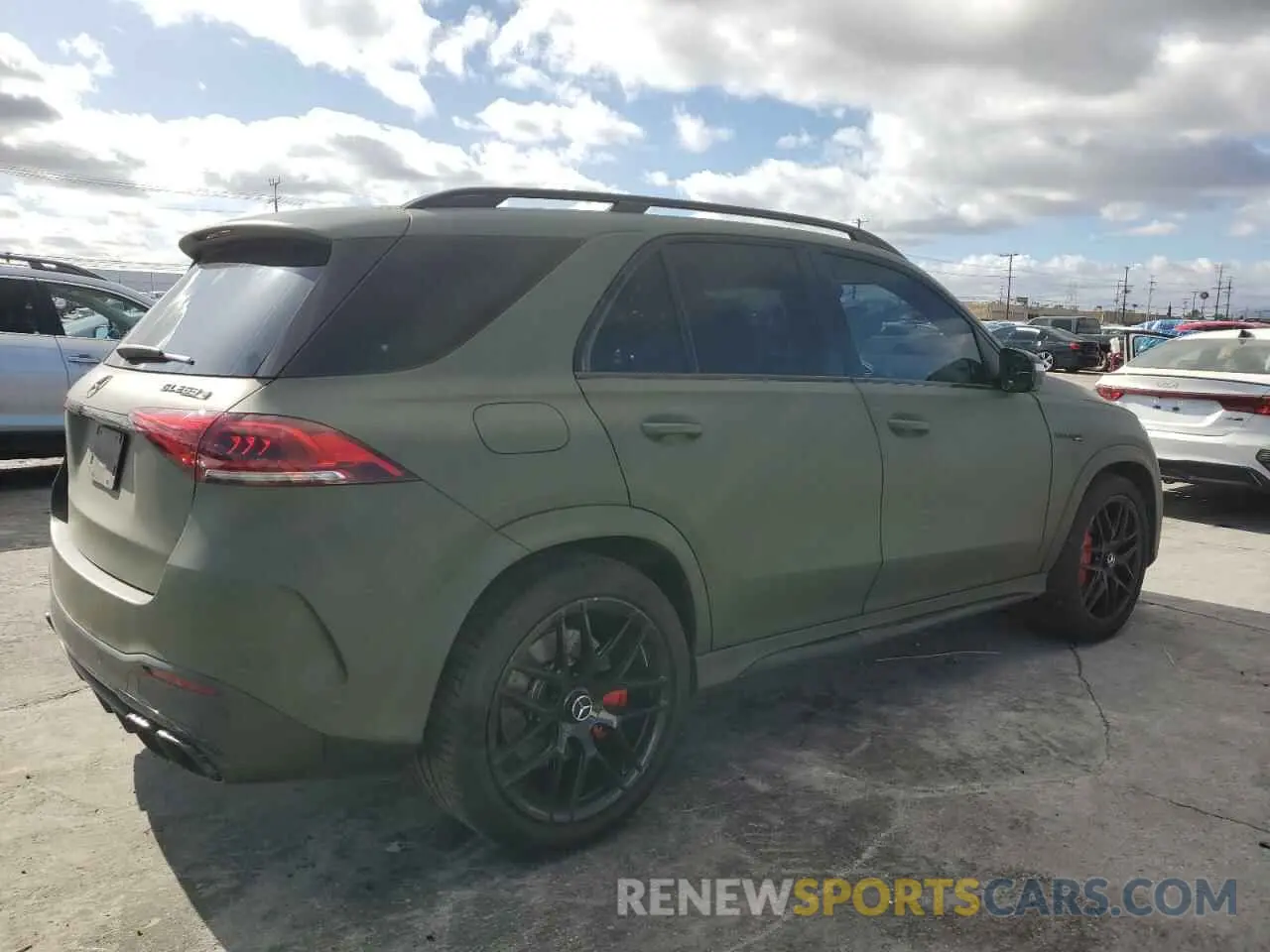 3 fotografías del automóvil dañado 4JGFB8KB5MA151803 MERCEDES-BENZ GLE-CLASS 2021