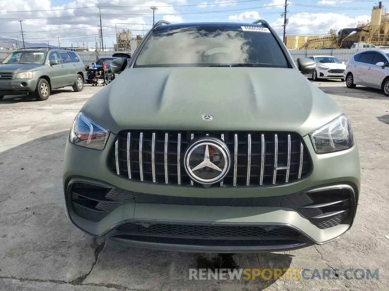 5 fotografías del automóvil dañado 4JGFB8KB5MA151803 MERCEDES-BENZ GLE-CLASS 2021