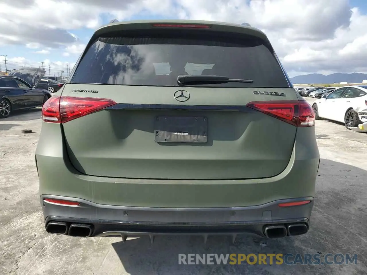 6 fotografías del automóvil dañado 4JGFB8KB5MA151803 MERCEDES-BENZ GLE-CLASS 2021
