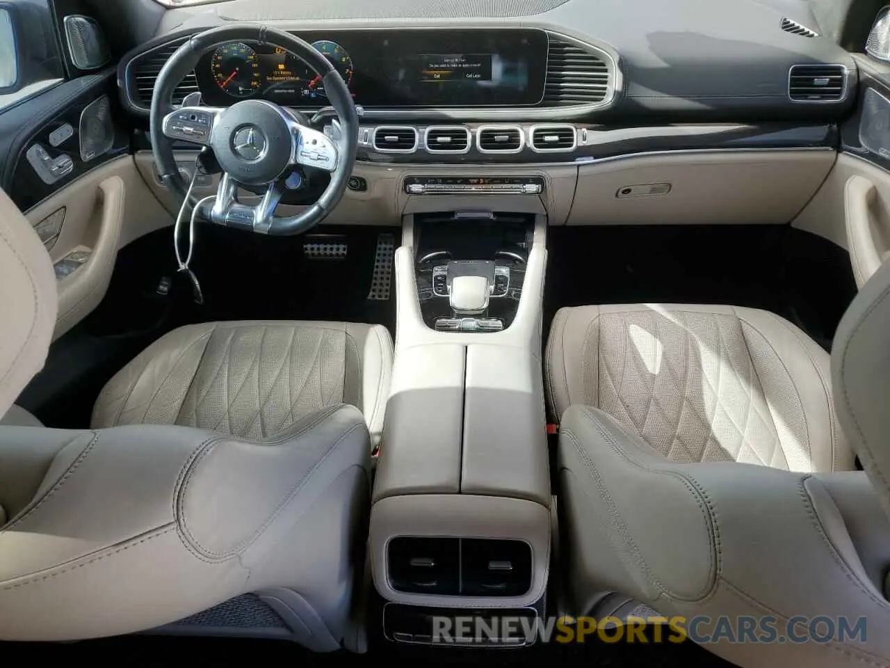 8 fotografías del automóvil dañado 4JGFB8KB5MA151803 MERCEDES-BENZ GLE-CLASS 2021