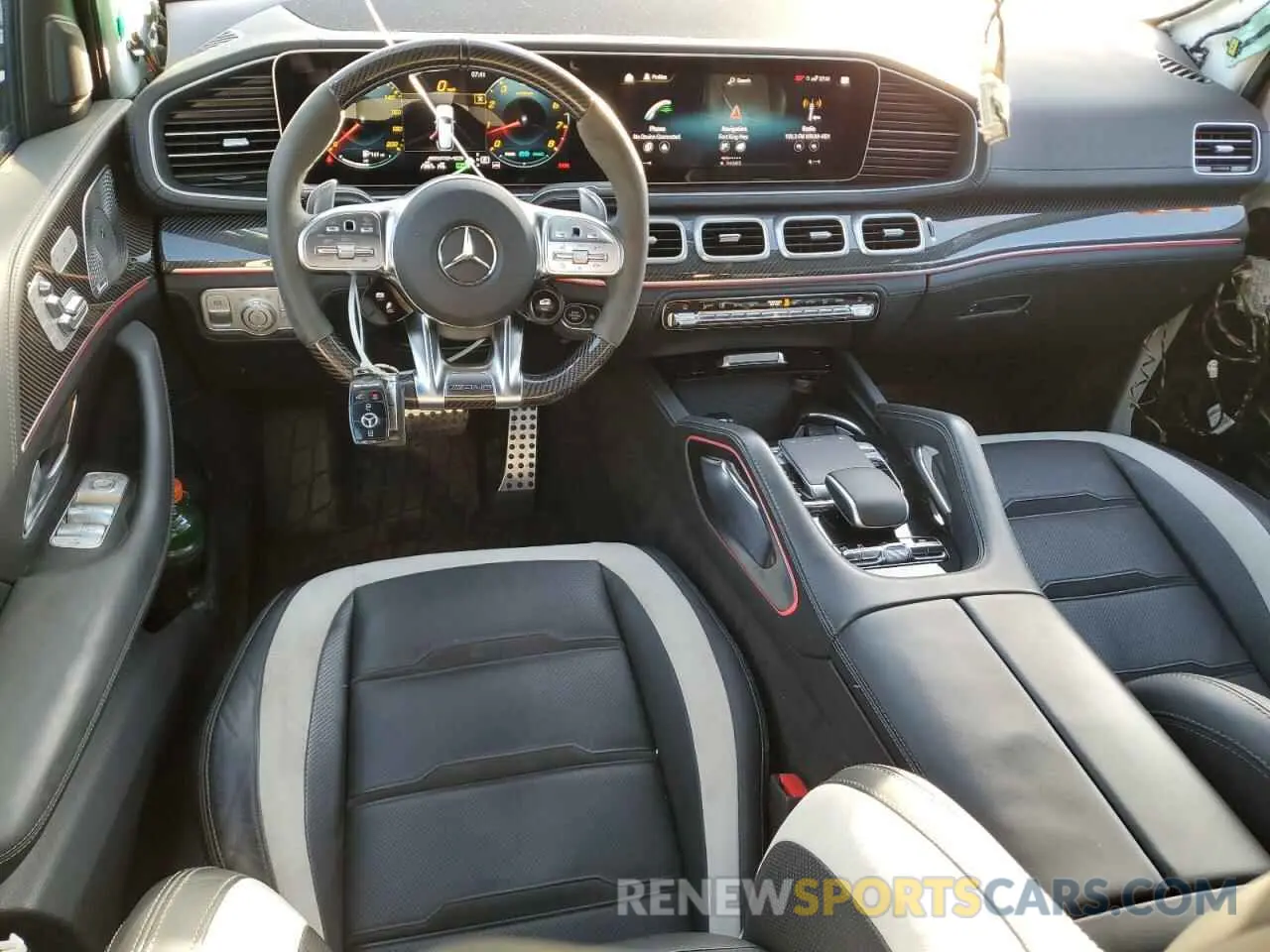 8 fotografías del automóvil dañado 4JGFB8KB8MA272020 MERCEDES-BENZ GLE-CLASS 2021