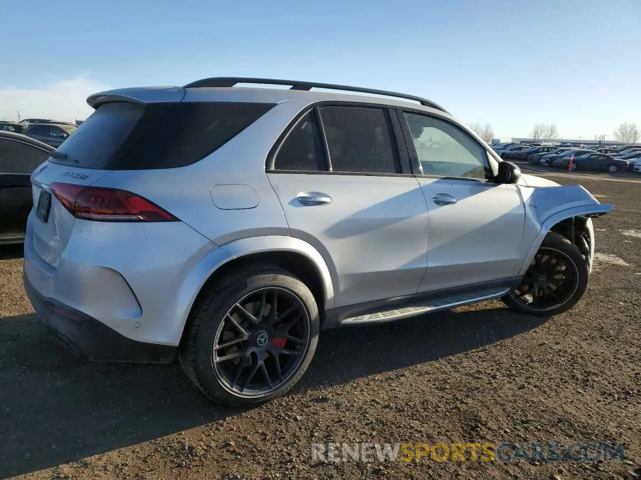 3 fotografías del automóvil dañado 4JGFB8KB9MA378881 MERCEDES-BENZ GLE-CLASS 2021