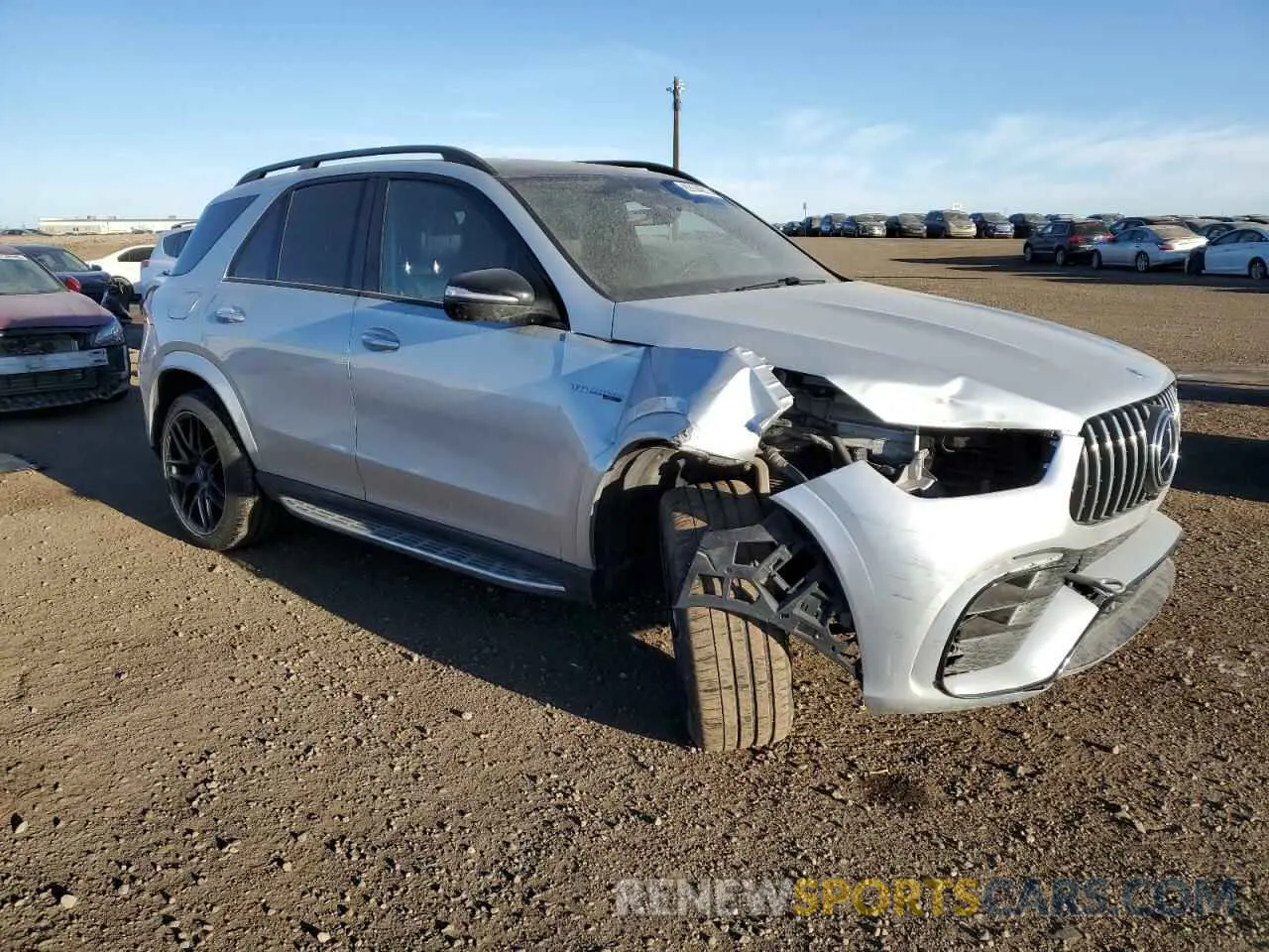 4 fotografías del automóvil dañado 4JGFB8KB9MA378881 MERCEDES-BENZ GLE-CLASS 2021