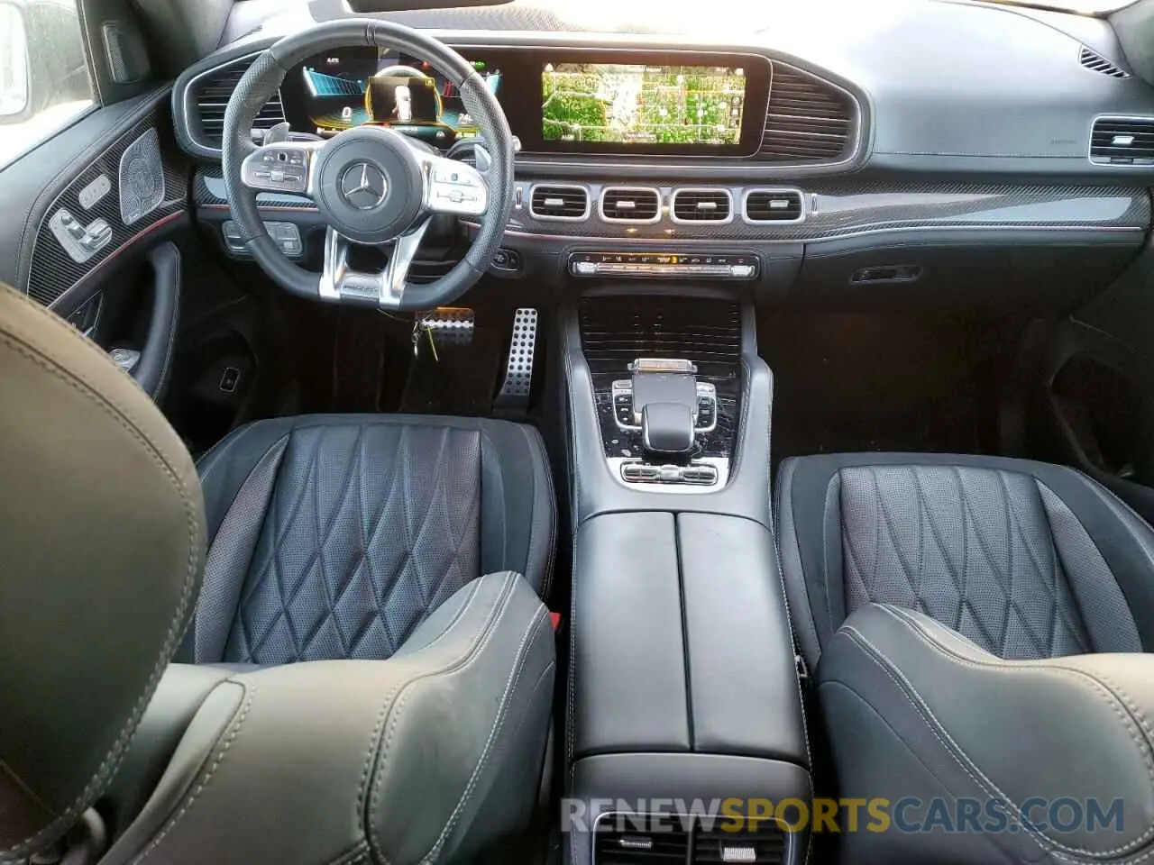 8 fotografías del automóvil dañado 4JGFB8KB9MA378881 MERCEDES-BENZ GLE-CLASS 2021